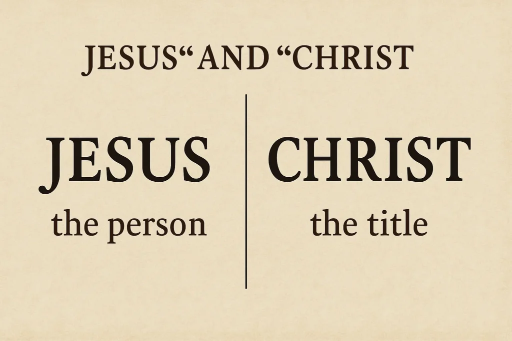 What Is the Difference Between Jesus and Christ - Jesus Christ - A Guide to His Life, Teachings, & History What Is the Difference Between Jesus and Christ