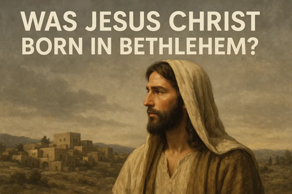 Was Jesus Christ Born in Bethlehem - Jesus Christ - A Guide to His Life, Teachings, & History Was Jesus Christ Born in Bethlehem