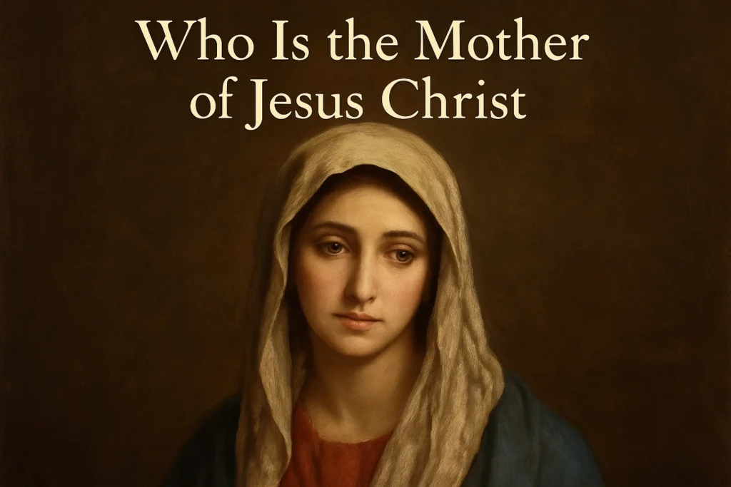 Who Is the Mother of Jesus Christ - Jesus Christ - A Guide to His Life, Teachings, & History Who Is the Mother of Jesus Christ